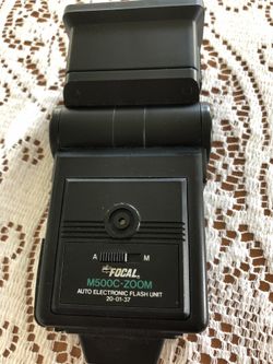 Focal M500C-ZOOM  Auto electronic flash unit