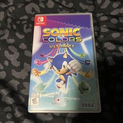 Sonic colors ultimate Nintendo switch 10$ Franklin Park Illinois pick up only