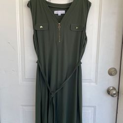 Emma & Michele Women Plus Olive Green Dress size PXL for Sale in Vancouver,  WA - OfferUp