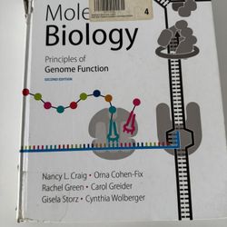 Molecular Biology: Principles of Genome Function