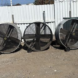 3 Commercial Fans