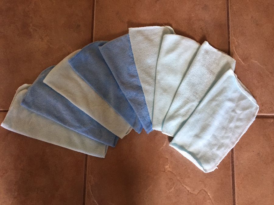 Thin wash cloths for kids