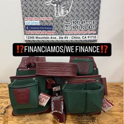 8585OCCIDENTAL LEATHER Heritage FatLip Tool Belt **(FINANCIAMOS/WE FINANCE)**