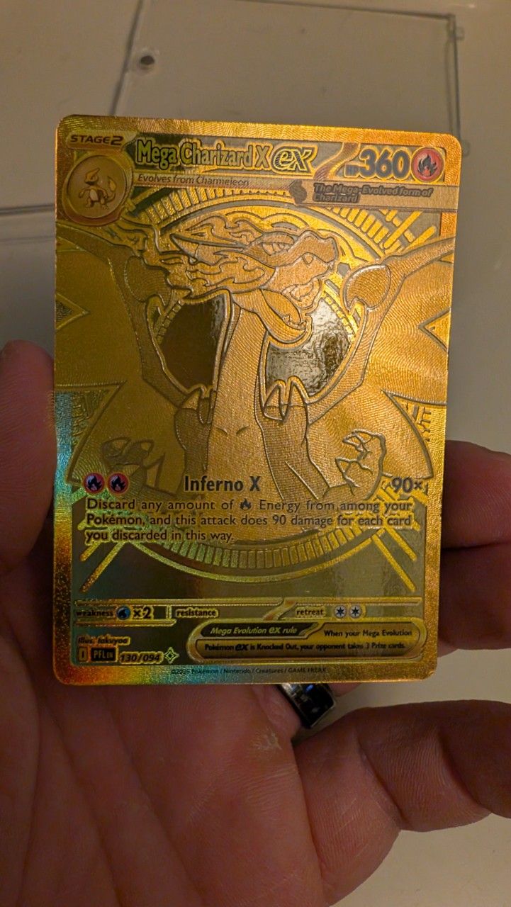 Mega Charizard X Ex Hyper Rare