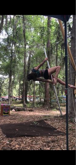 Aerial Swing pole