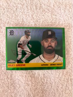 Topps 2025 Chrome Platinum Anniversary #30 Riley Greene 94/99 Tigers MLB