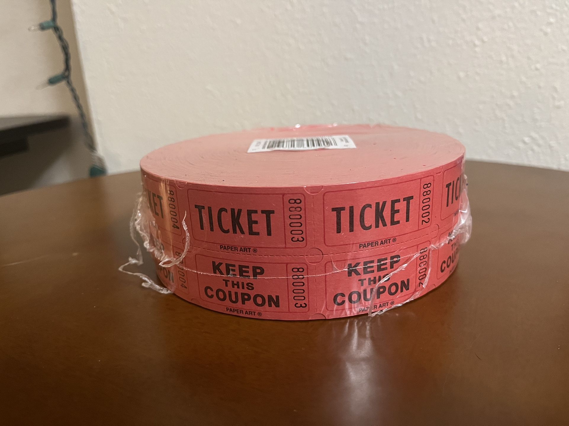 Roll of Raffle Tickets