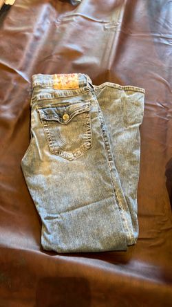 True religion size 32 relaxed straight