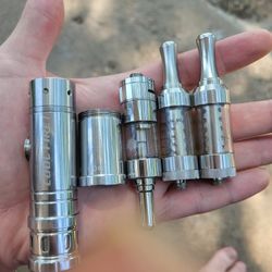 Make An Offer Used Vape Cool Fire 1, Battery, 3 Tanks, Extender For Bigger Battery * Needs New Atomizer *