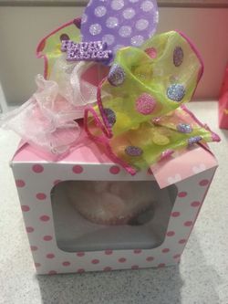 Cupcake Bath fizzy