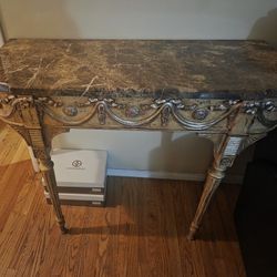 Nice Fancy Table With Marble Top