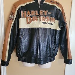 Harley Davidson Mens Prestige Ltd. Edition  100th Anniversary Leather Jacket Large