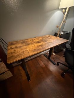 Electric Standing Desk + Office Chair for sale!