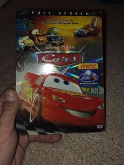 Cars DVD Used Disney Pixar Animated Lightning McQueen