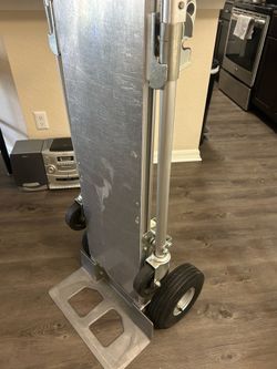 Heavy Duty RWM Aluminum Convertible Hand Truck Dolly - Commercial Grade 1000 lb Capacity