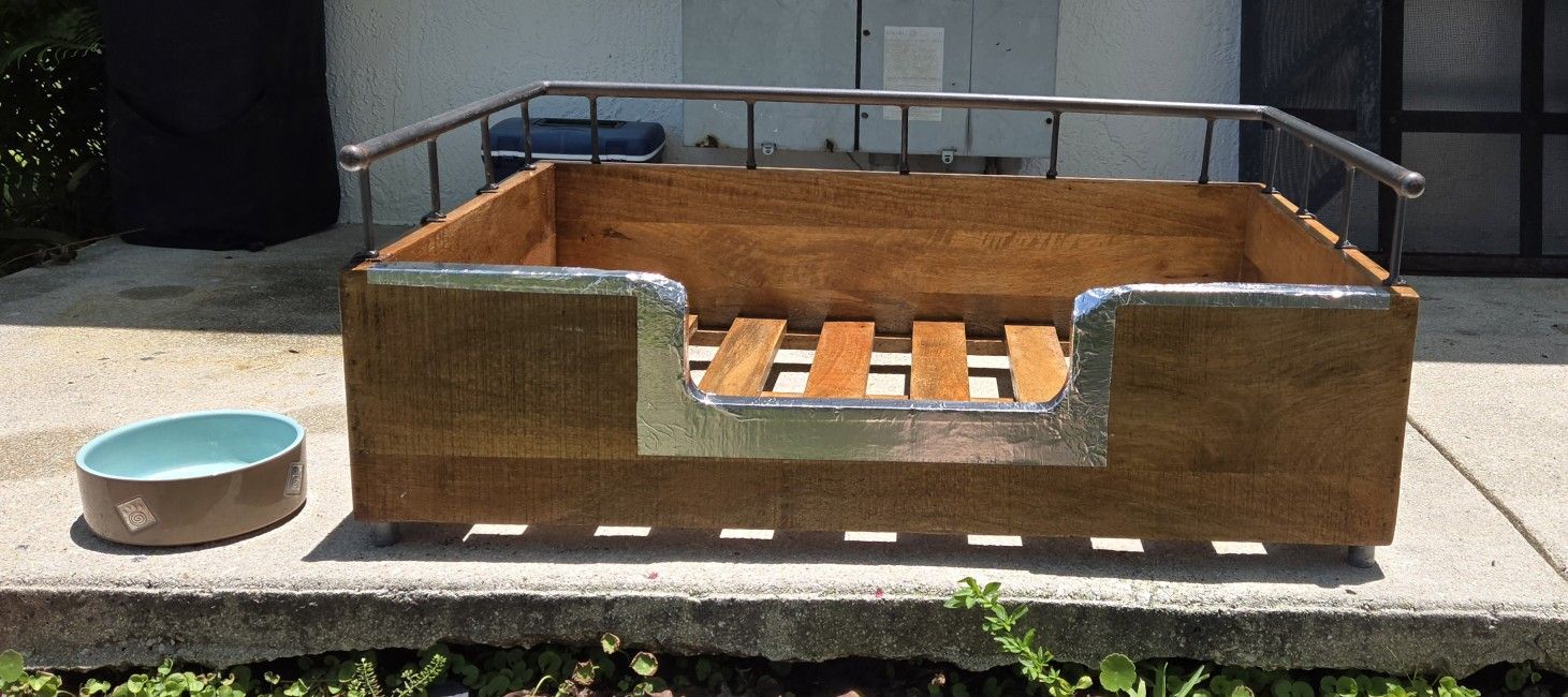Wooden Dog Bed...36X24