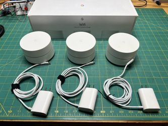 Google Wifi 3-Pack (AC-1304) — Mesh Router System