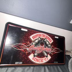 Barrett jackson plate