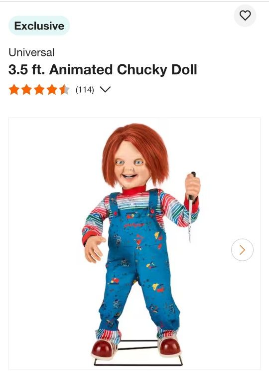 Chucky Animatronic Doll