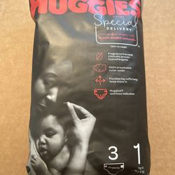 3 Pack Of Huggies Special Delivery Diapers And Whipes