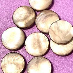 Lot Of 23 Coin Pearl Beads