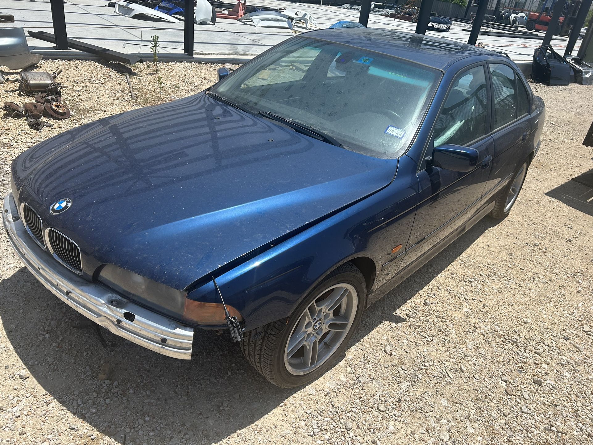 Parting Out E39 2000 Bmw 540I All Part English Transmission Hood Headlights Wheels Doors Seats Suspension Exhaust Stereo Navigation