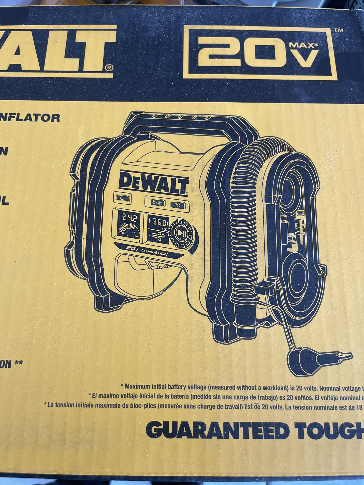 Dewalt Tire Air Inflator