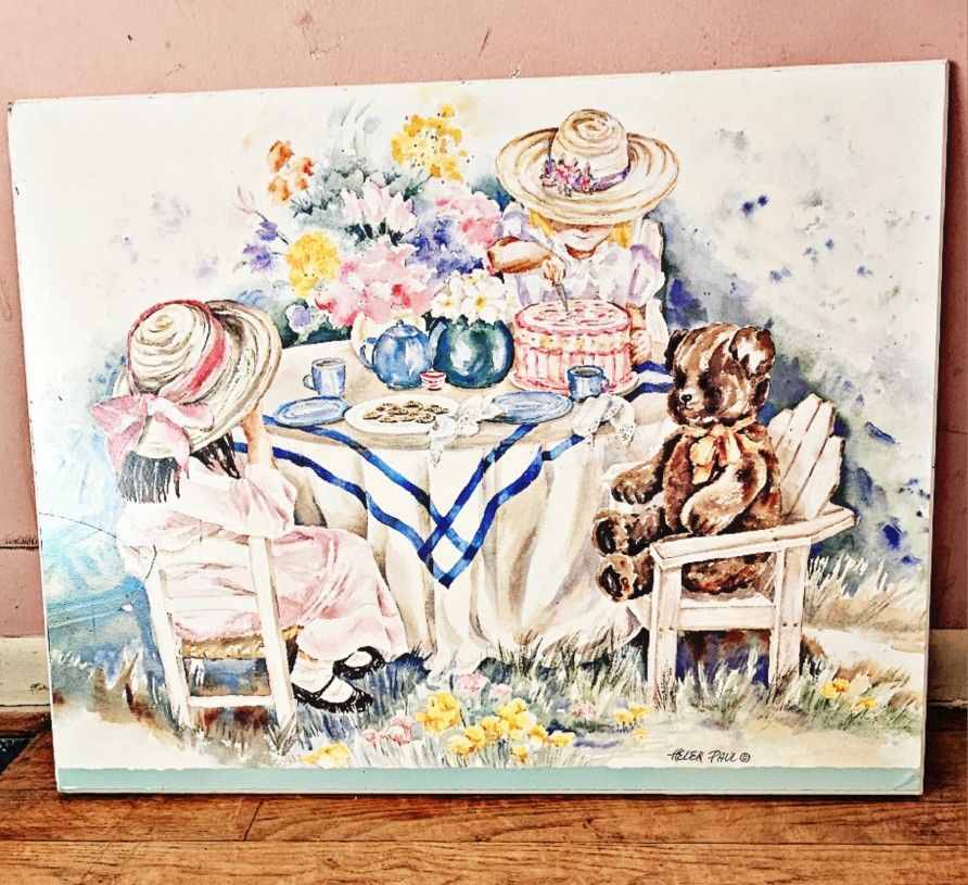 Tea Party Painting 
