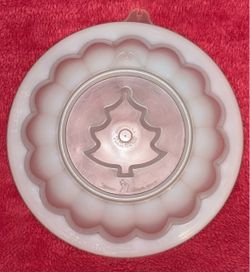 Vintage Tupperware Christmas Tree Jello Mold Like NEW!