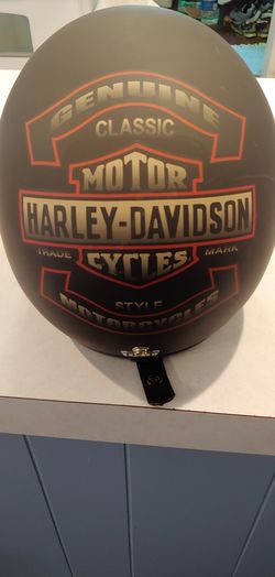 3/4 Harley helmet- never used.