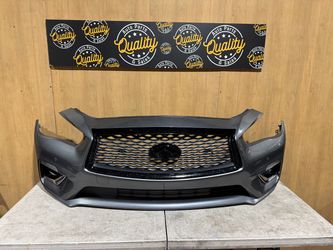 2018 2019 2020 2021 2022 2023 Infiniti Q50 Front Bumper
