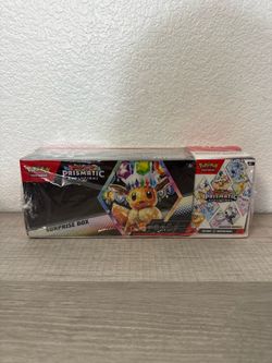 *NEW* Pokemon Prismatic Surprise Box and Booster Bundle