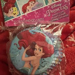 Little Mermaid Cupcake Liners