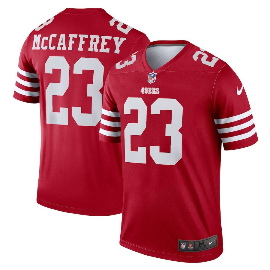 49ers #23 McCaffrey Red XL