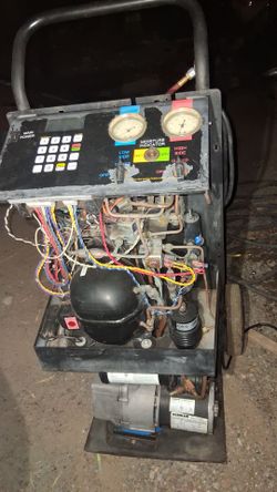 Robinair ac recovery machine