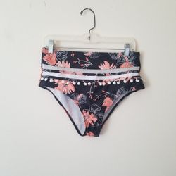 Womens Floral Swin Bottoms