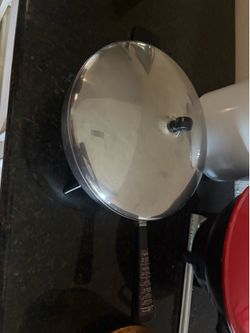 Vintage Farberware Stainless Steel Electric Fry Pan Skillet w/ Lid