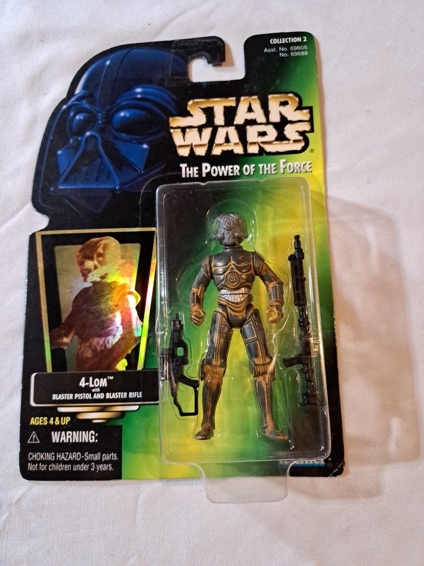 Has bro Star Wars 1997 power of the force Action Figure