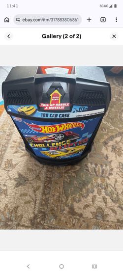 Hot wheels carry case