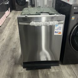 Samsung - 24” Wide Stainless Steel Dishwasher With 3rd Rack 