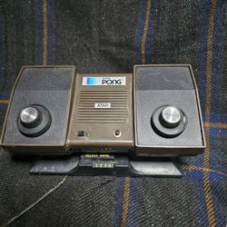Vintage Atari Super Pong Game Console 