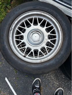 Bmw rims and tires