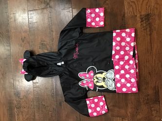 4T Minnie Mouse Raincoat