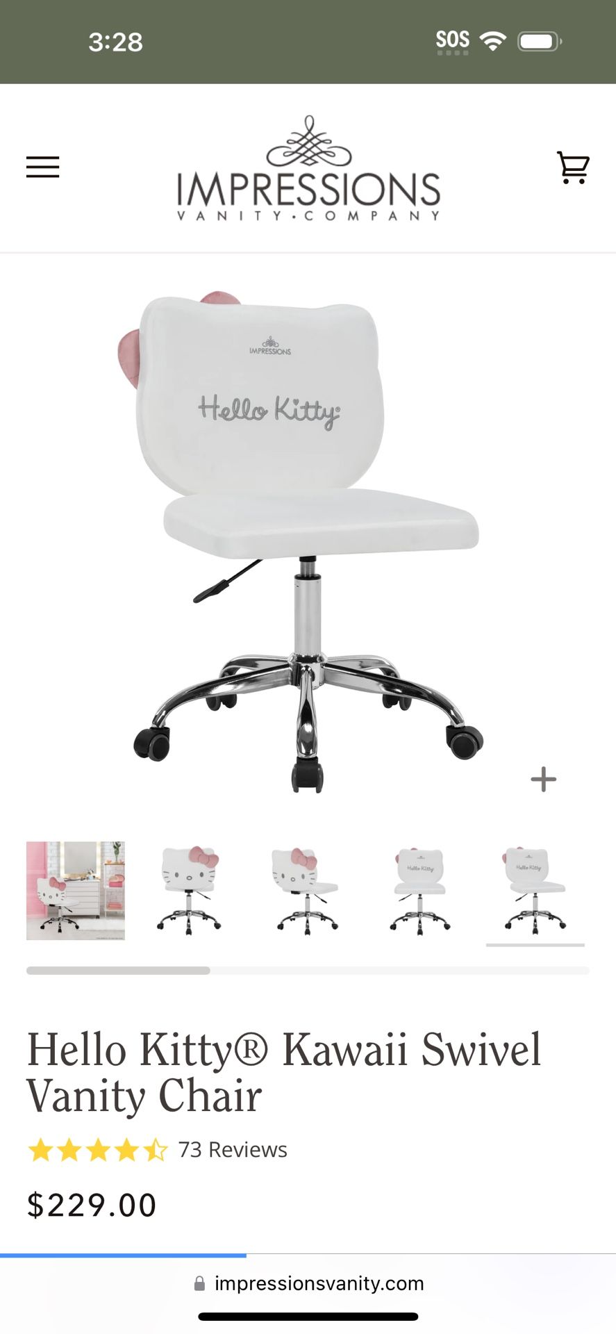 Hello Kitty chair