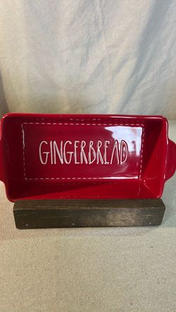 Rae Dunn Red Bread Pan