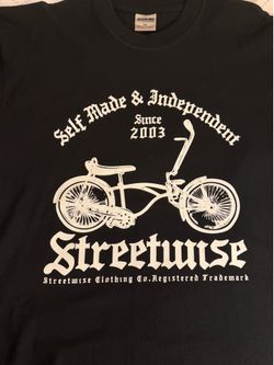 STREETWISE SELFMADE & INDEPENDENT T-SHIRT