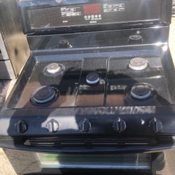 Black Two Door Ovens