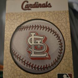 Licensed cardinals wooden puzzle