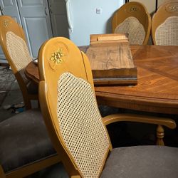 Dining Table With Six Chairs