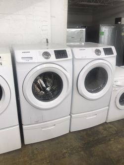 Samsung washer dryer set